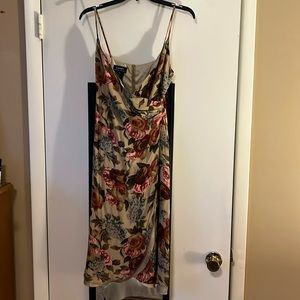 Vintage Ralph Lauren Silk Wrap Dress
